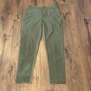 Lululemon Olive Green Dress Pants Work Pants